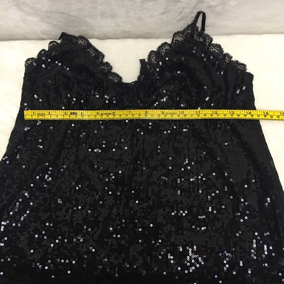 Victoria’s Secret The Lacie Black sequined Top - Picture 5 of 8